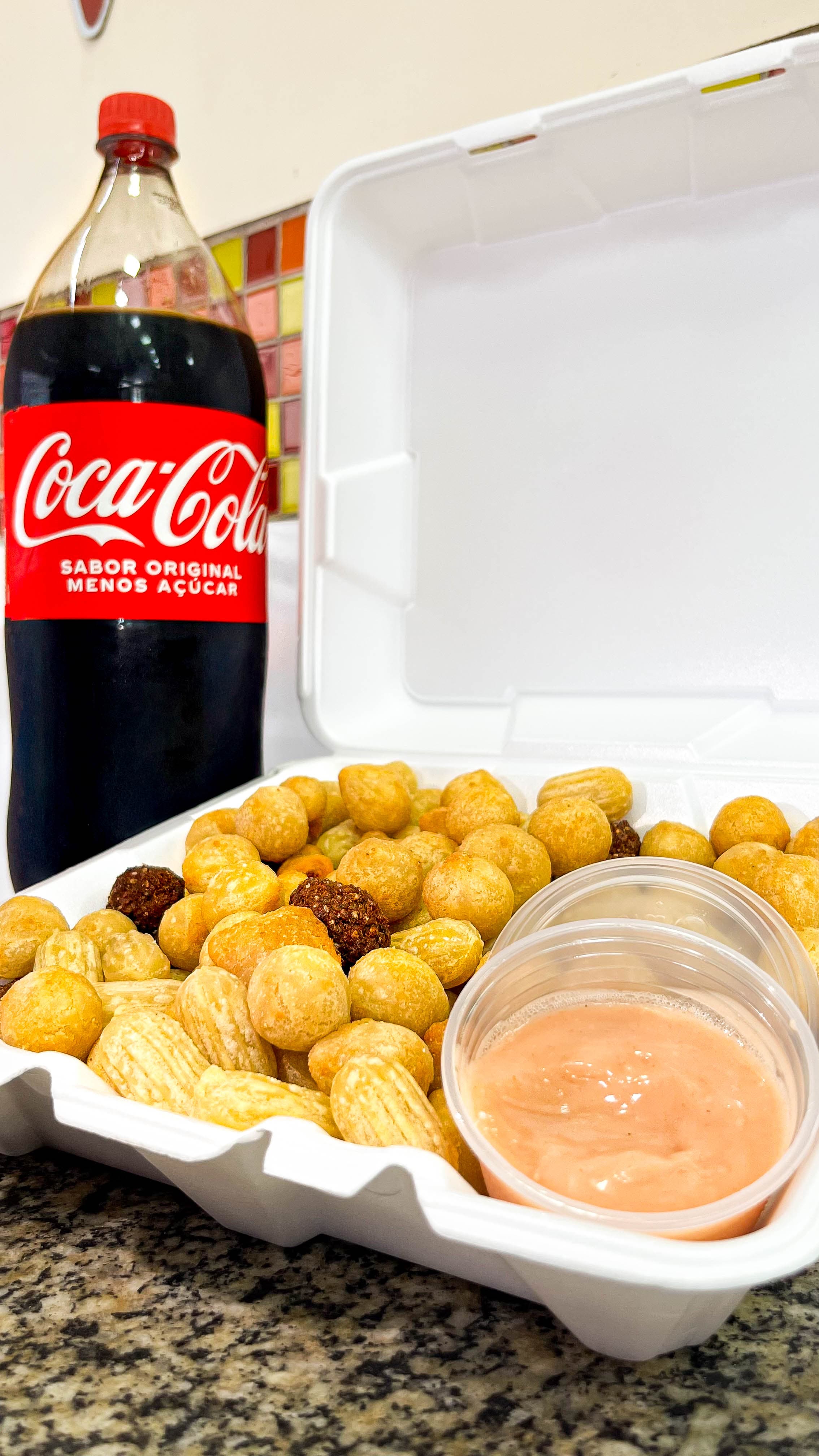Kit Festa Coxinha Express - 120 salgados + refrigerante